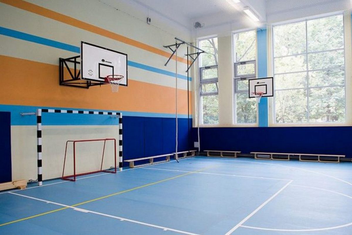Оформление школьного спортивного зала
