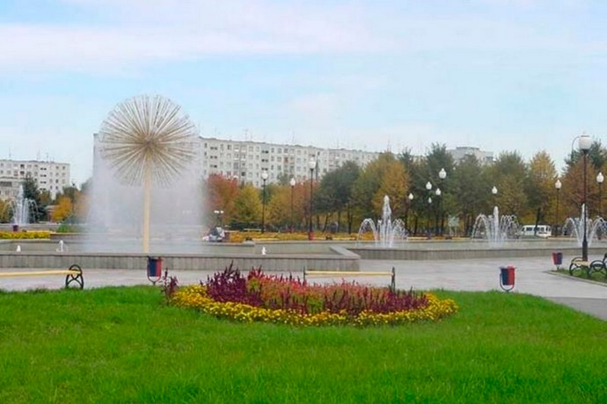 владикавказ площадь фонтанов